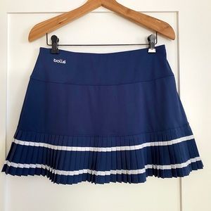 Navy blue Bollé tennis skirt